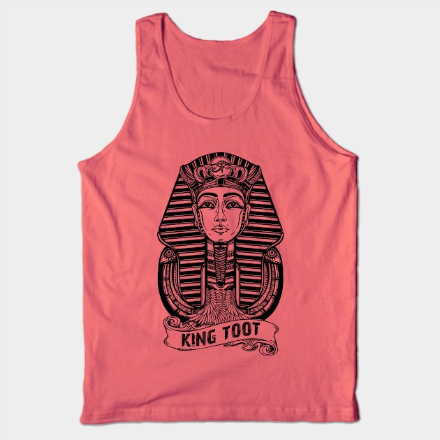 King Toot Black Tank Top by King_Toot